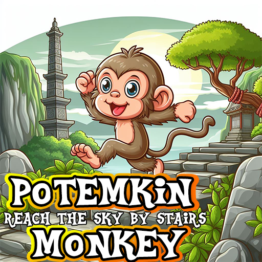 Potemkin Monkey on the fruit stairs - game