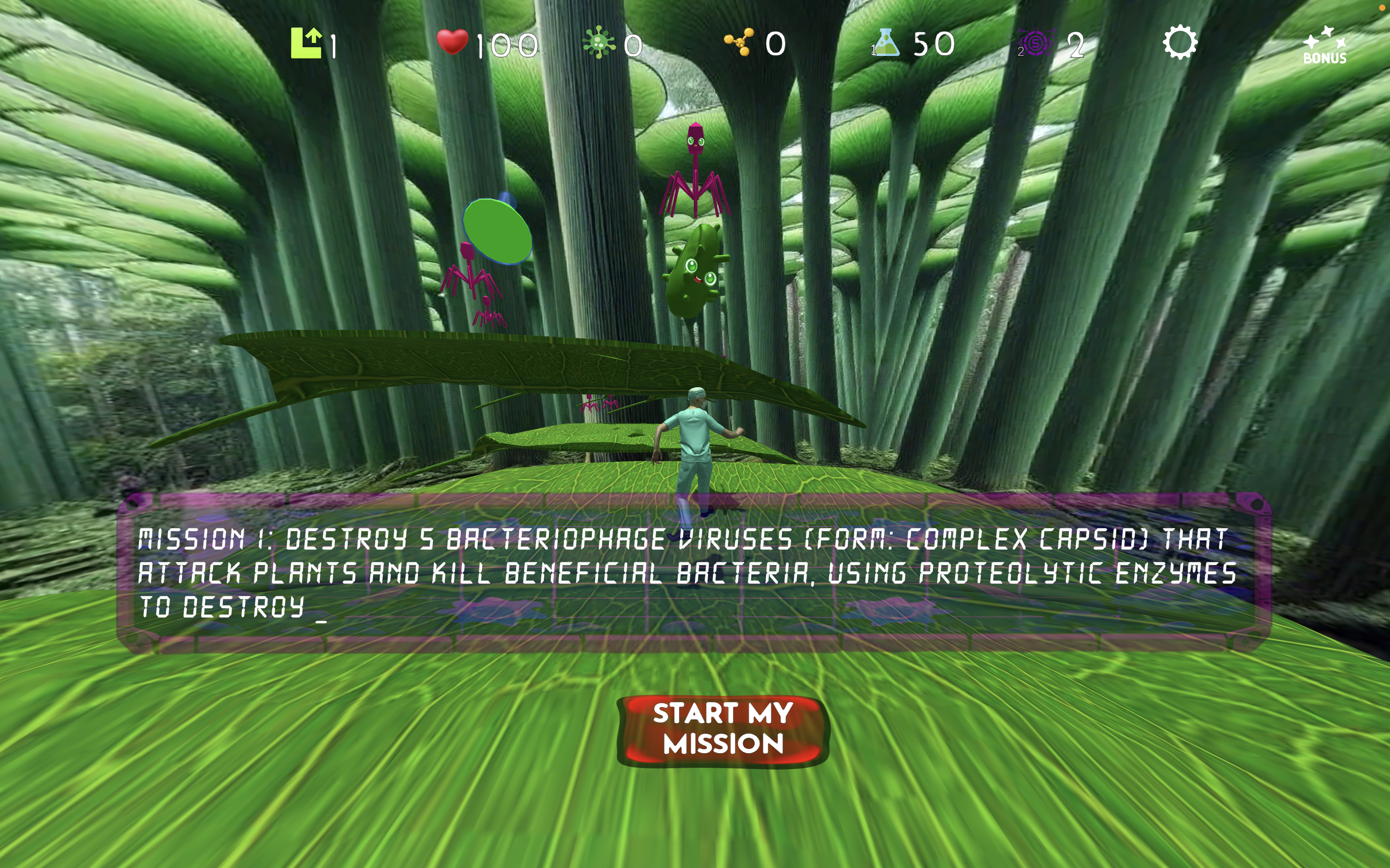 Virus neutralizer - paly game
