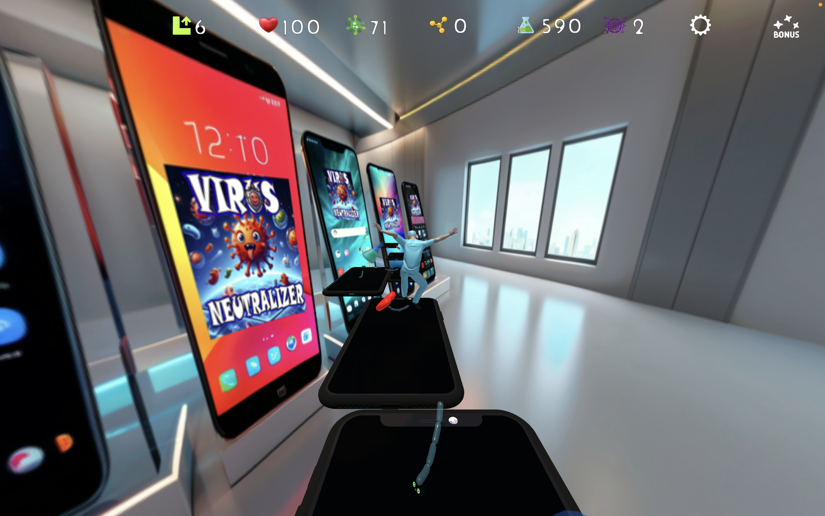 Virus neutralizer - paly game