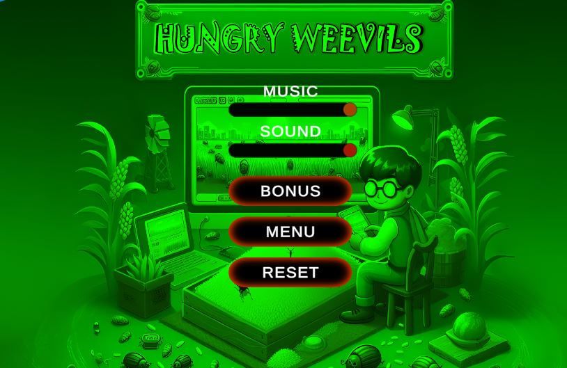 Hungry Weevils - paly game