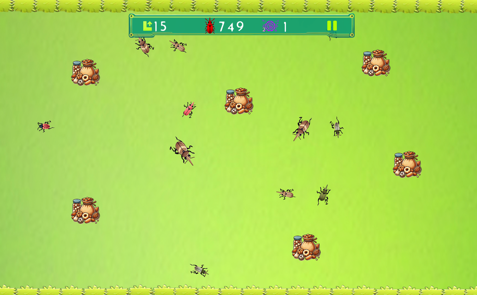 Hungry Weevils - paly game