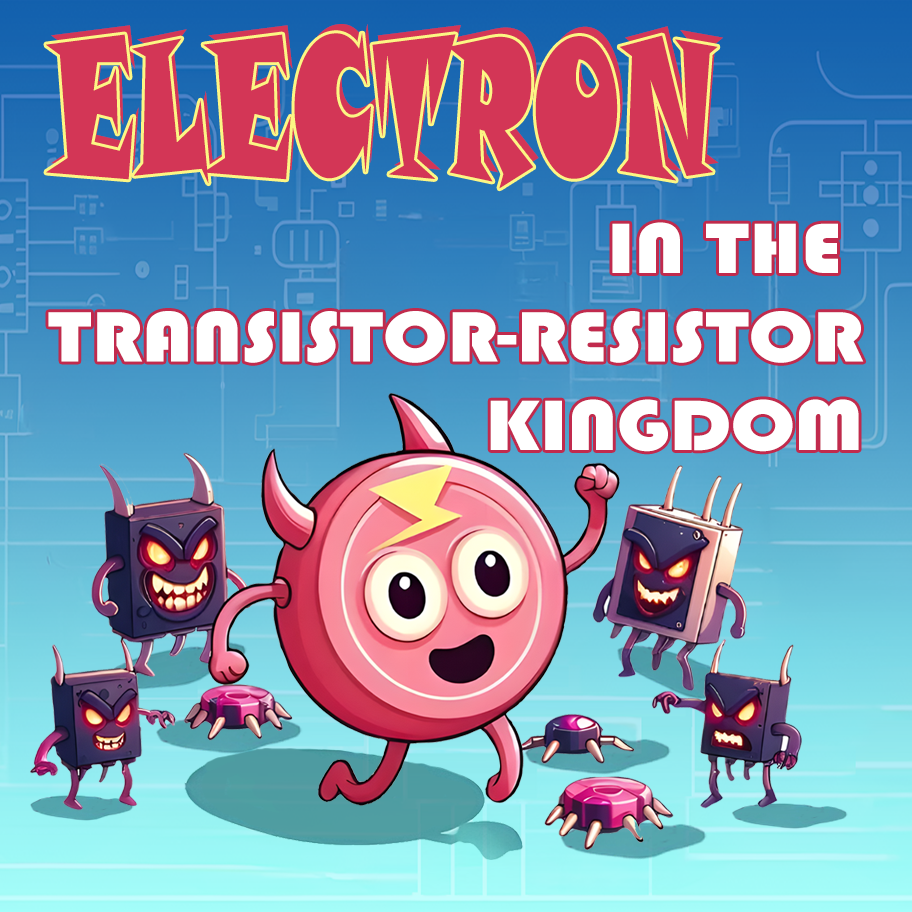 Electron in the transistor-resistor kingdom - game