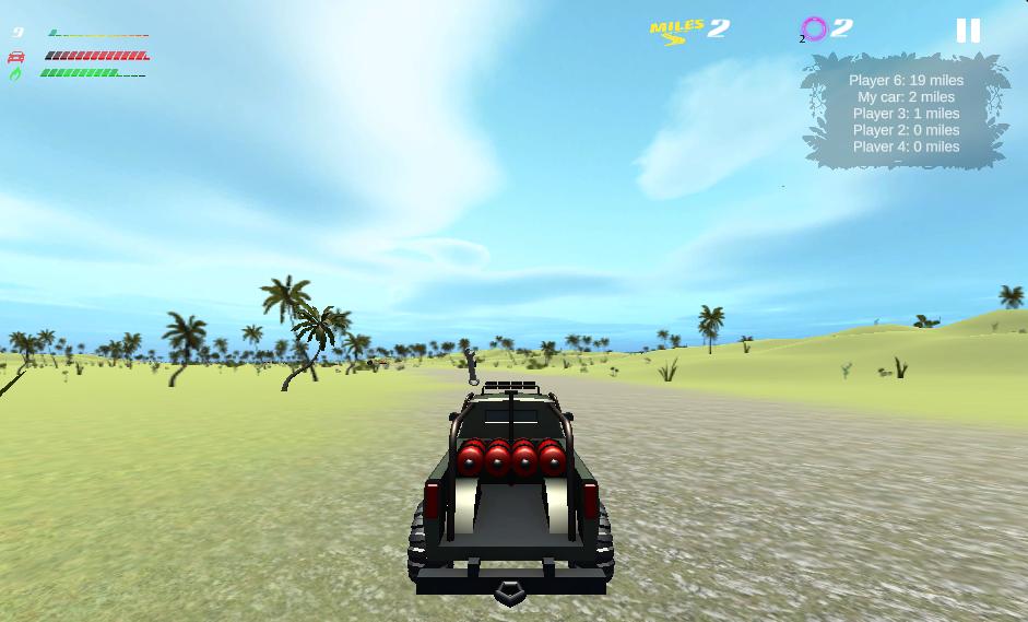 Jungle cars trip Multiplayer - Invite your friends! - paly game