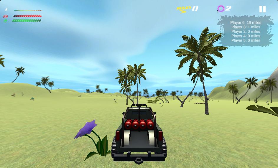 Jungle cars trip Multiplayer - Invite your friends! - paly game