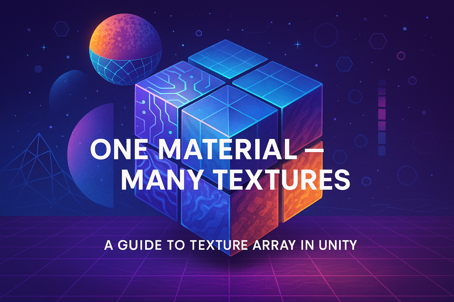 One Material - Many Textures: A Guide to Texture Array in Unity