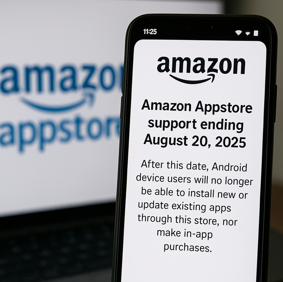 Amazon announced it has closed the Appstore for Android applications