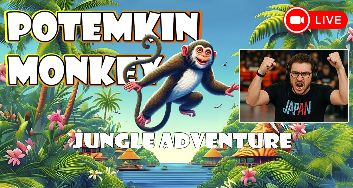 🔥 Potemkin in the jungle! Jumps, battles and secrets! 🌴🐵