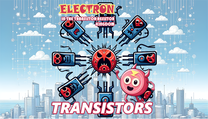 Transistors: Control and scatter the flow of electrons and holes, creating hazardous areas