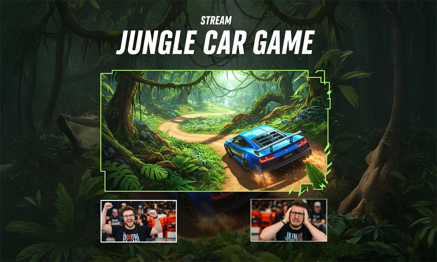 Jungle Cars Trip Multiplayer online broadcast: immersion into the world of extreme racing!