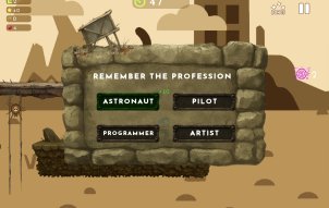 Professions Cards Quest - paly game
