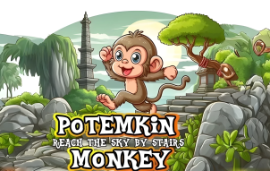 Potemkin Monkey on the fruit stairs - paly game