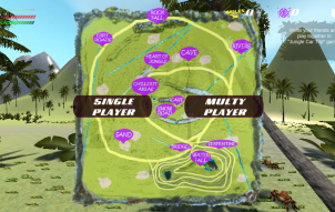 Jungle Cars Trip Multiplayer - Invite your friends! - paly game