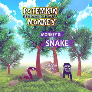 Fight for Survival: A Monkey and a Snake Meet in the Wild an...