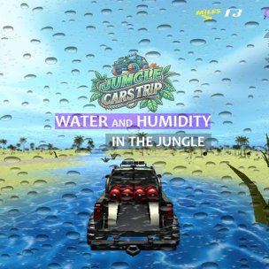 Car glass contamination from water and humidity in the jungl...