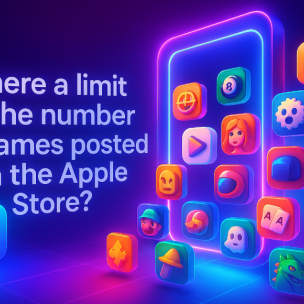 Is there a limit on the number of games and apps posted on t...