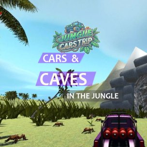 Features of overcoming caves in the jungle on cars in real l...