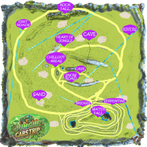 Exciting jungle racing game: multiplayer, adventures and dan...