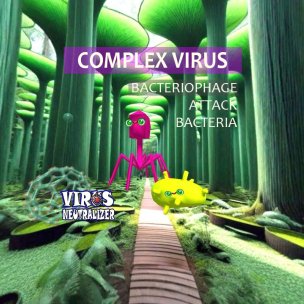 Complex Viruses Unveiled: Bacteriophages in Science and Gami...