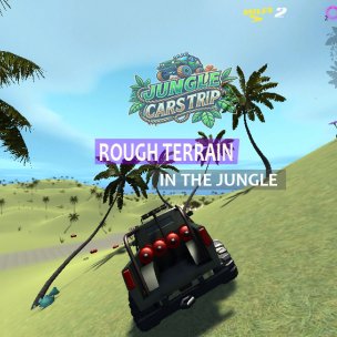 Features of overcoming terrain on rough terrain in the jungl...